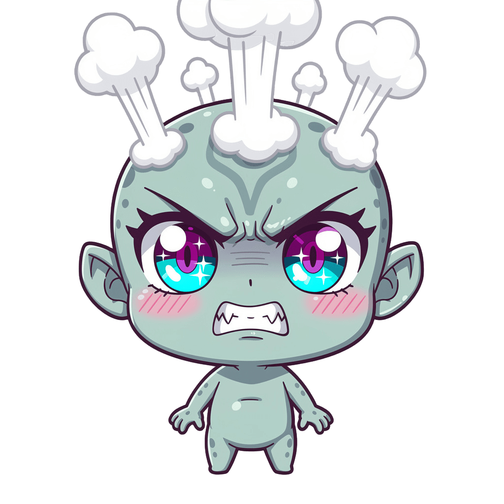 Alien angry