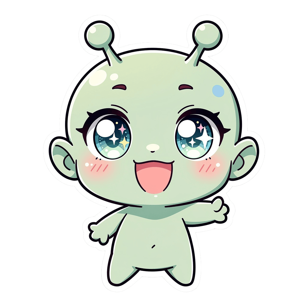 Alien happy