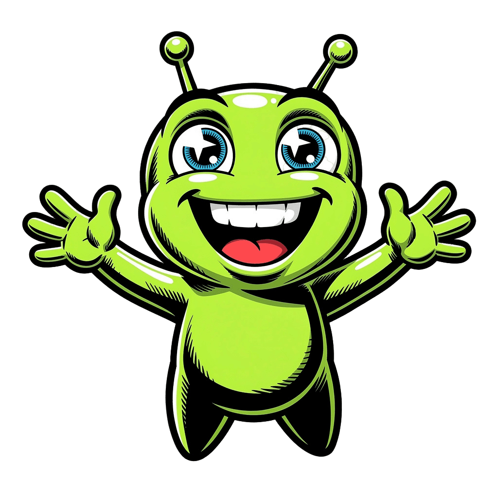 Alien happy