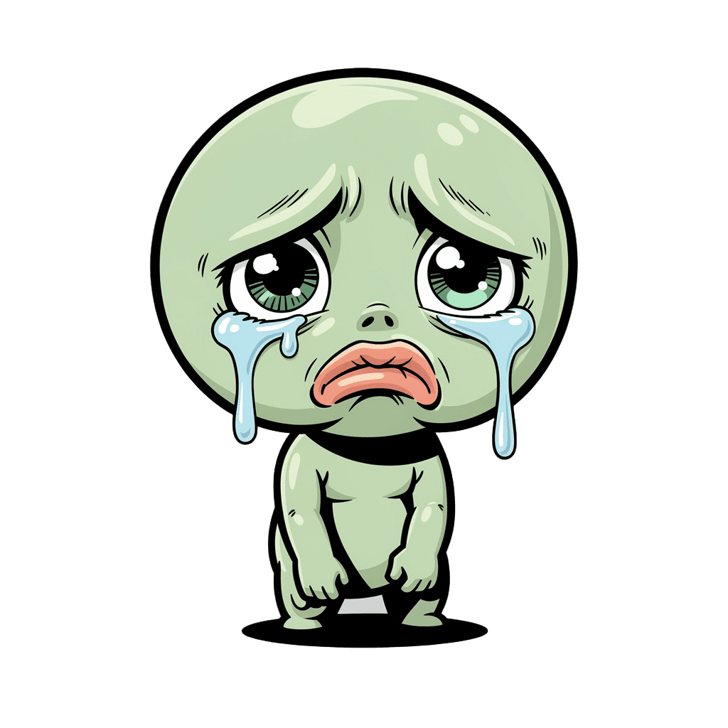 Alien sad