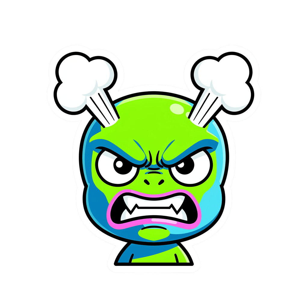 Alien angry