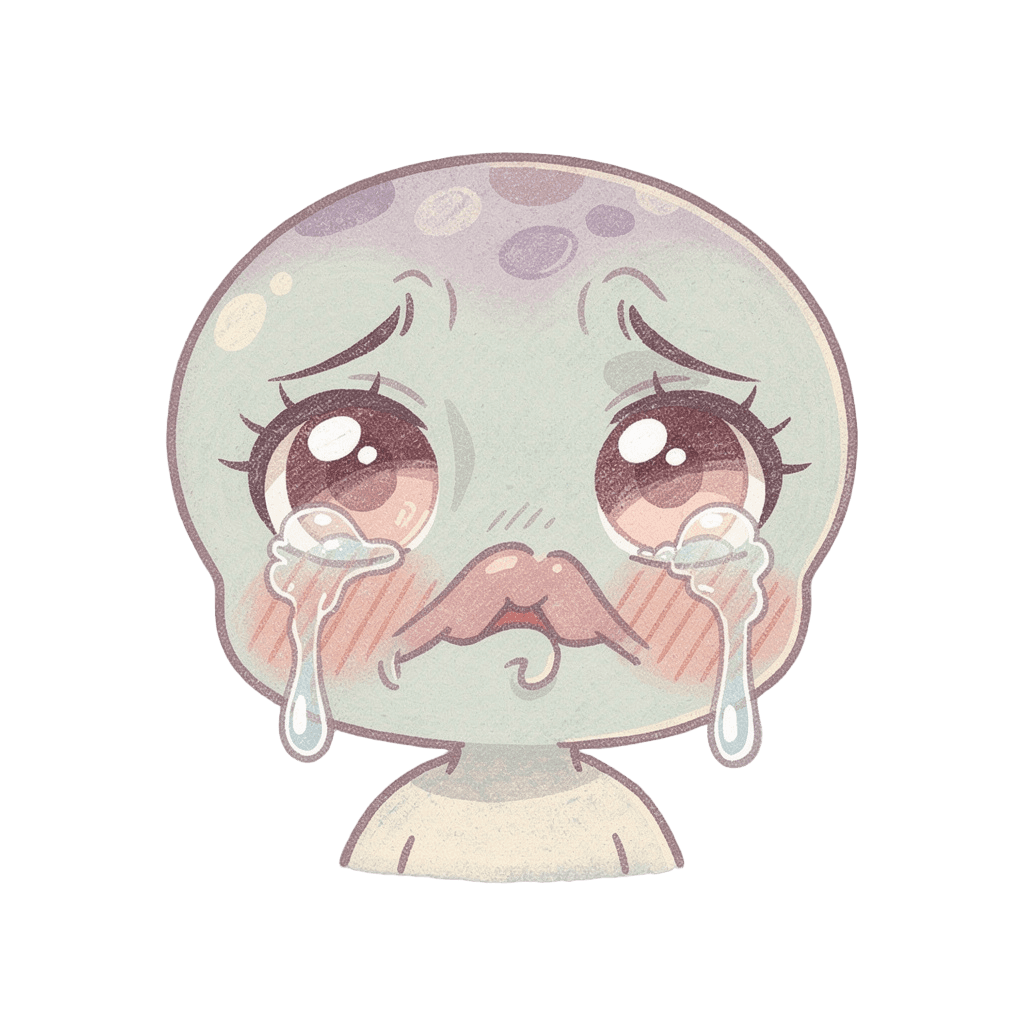 Alien sad