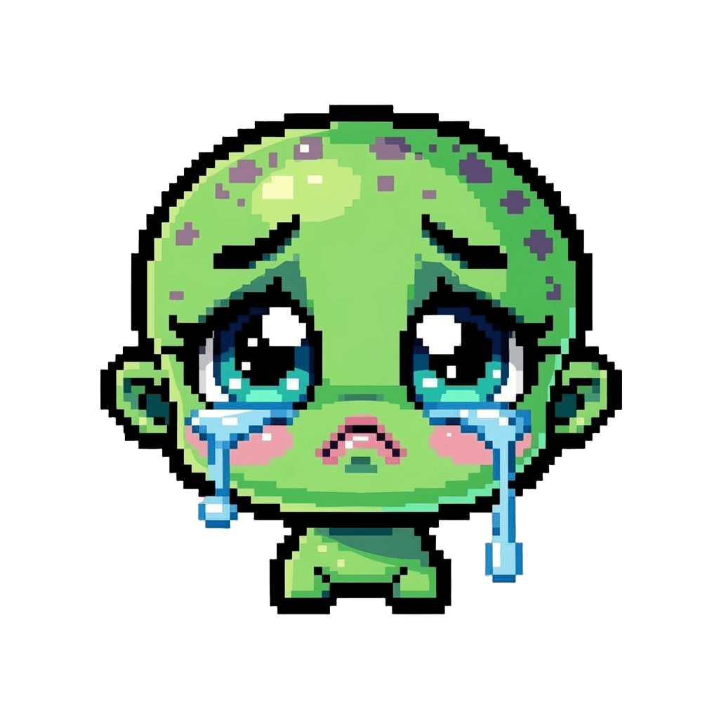 Alien sad