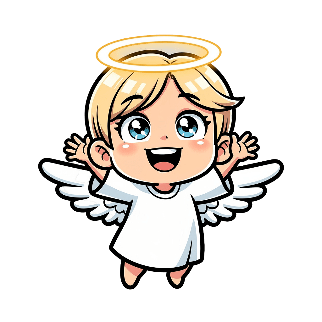 Angel happy
