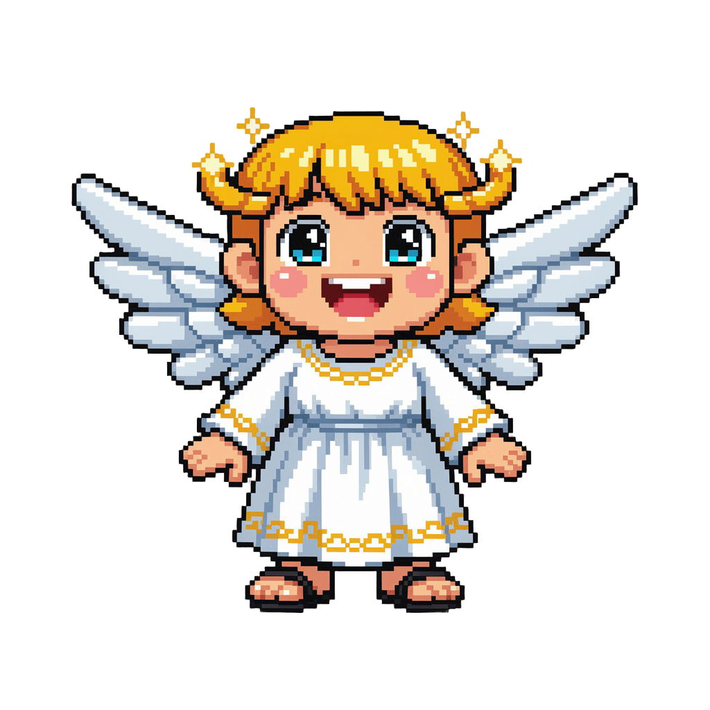 Angel happy