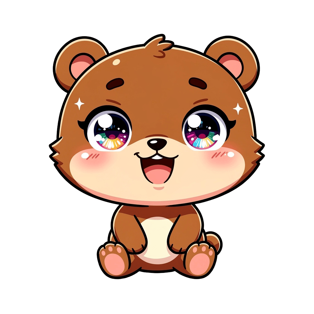 Bear Chibi Twitch emote