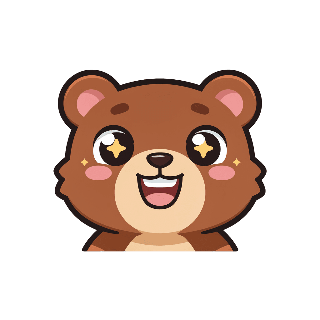 Bear Sticker Twitch emote