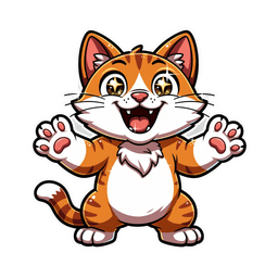 Cat Twitch emote