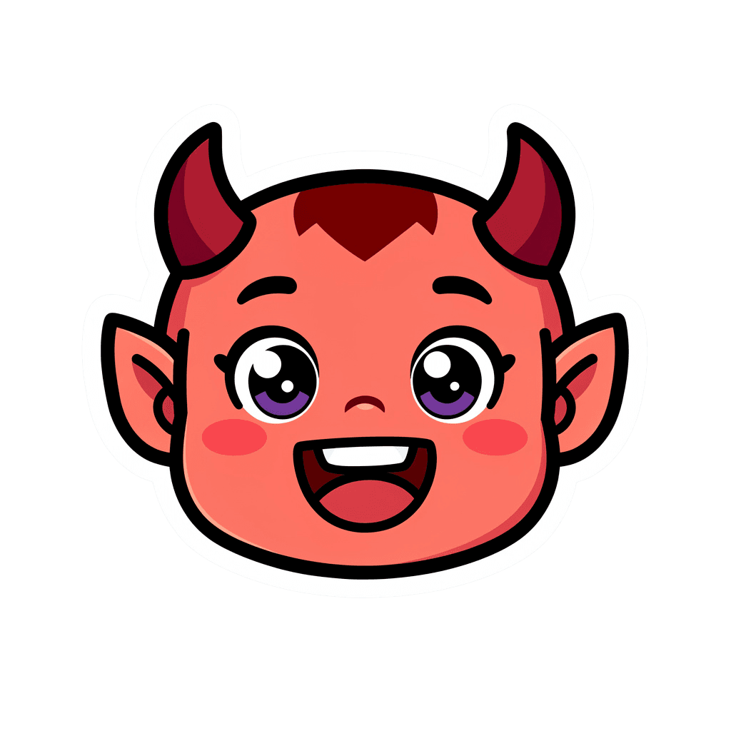 Demon Sticker Twitch emote
