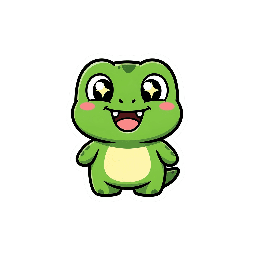 Dinosaur Sticker Twitch emote