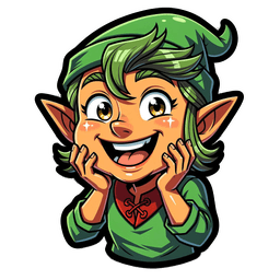 Elf Twitch emote