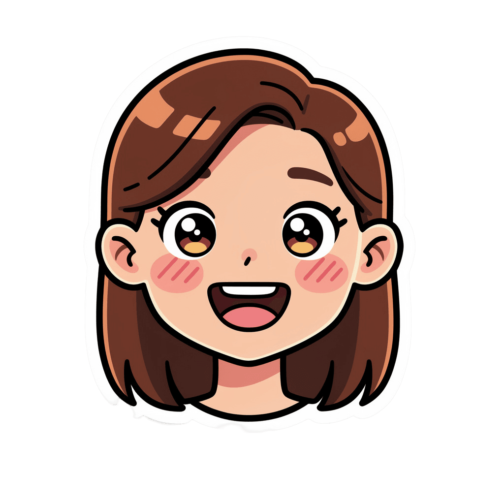 Girl Sticker Twitch emote