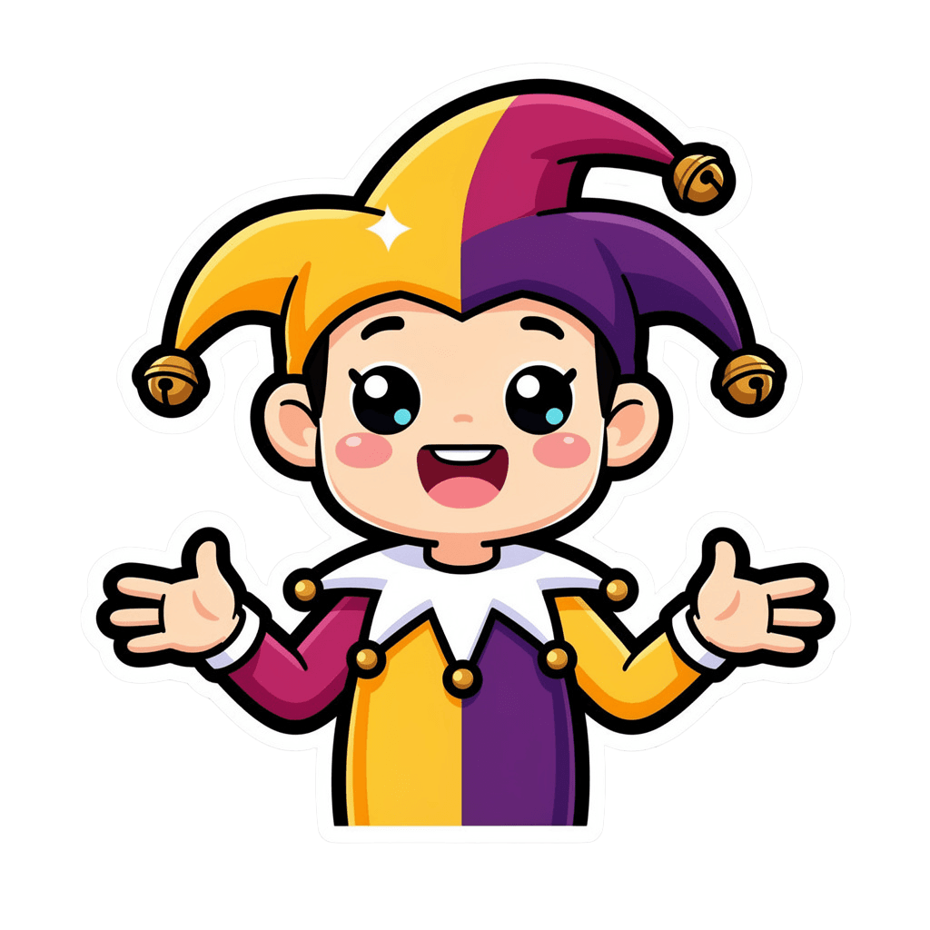 Jester Sticker Twitch emote