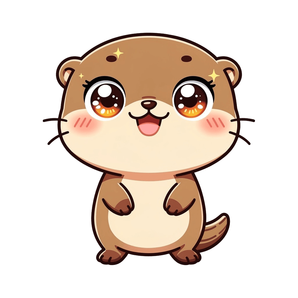Otter Chibi Twitch emote