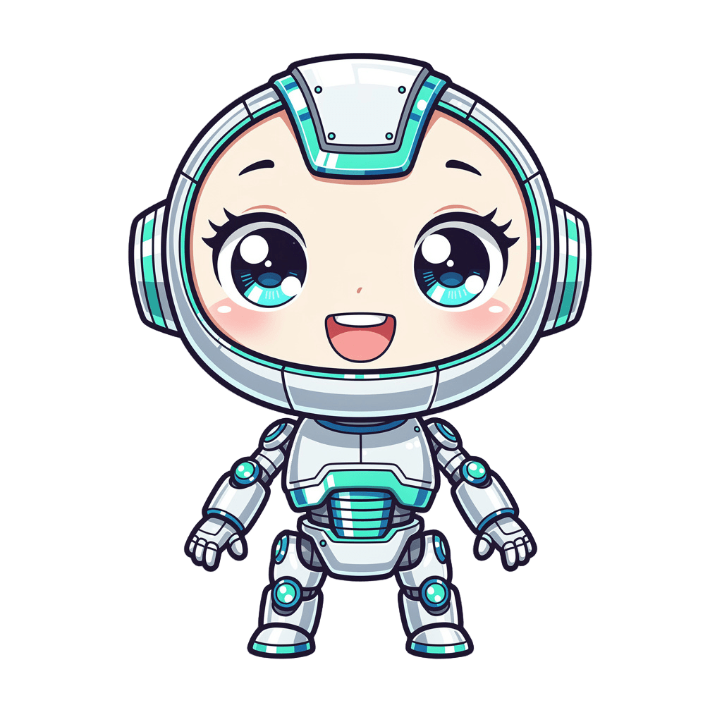 Robot Chibi Twitch emote