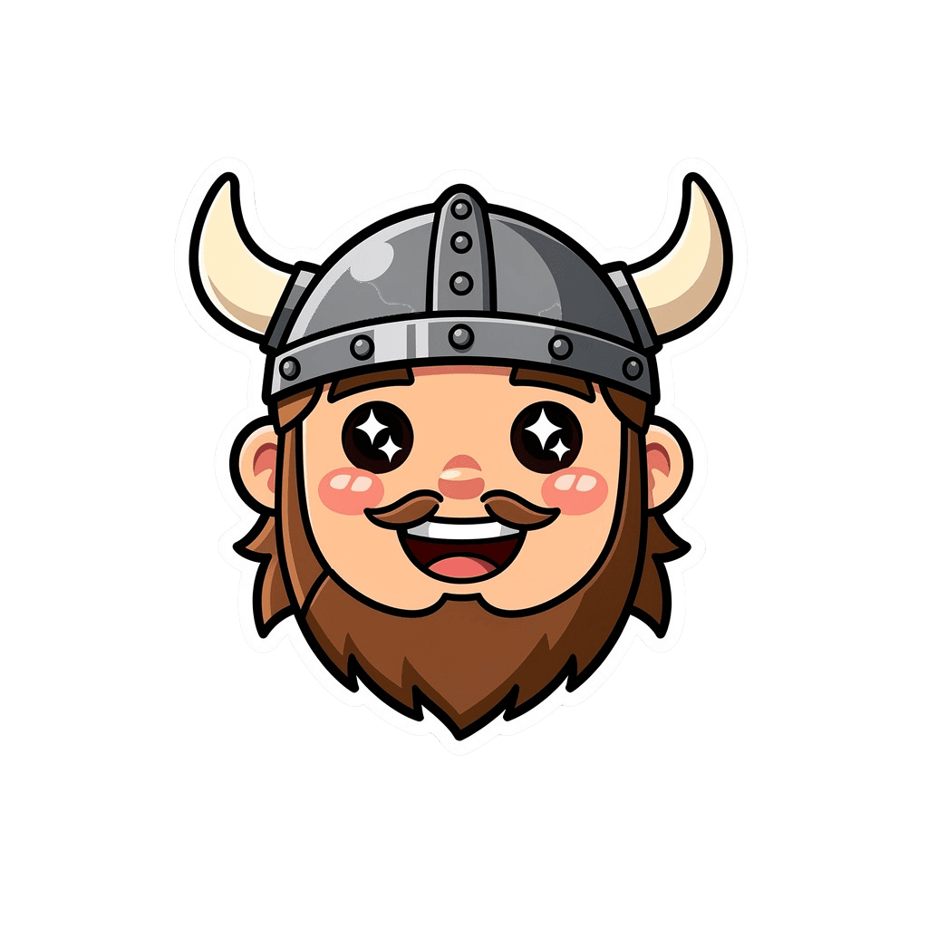 Viking Sticker Twitch emote