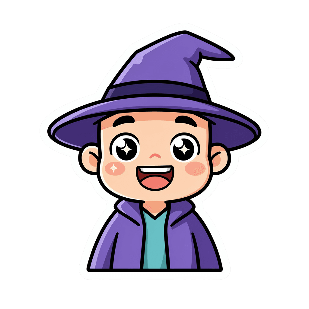 Wizard Sticker Twitch emote
