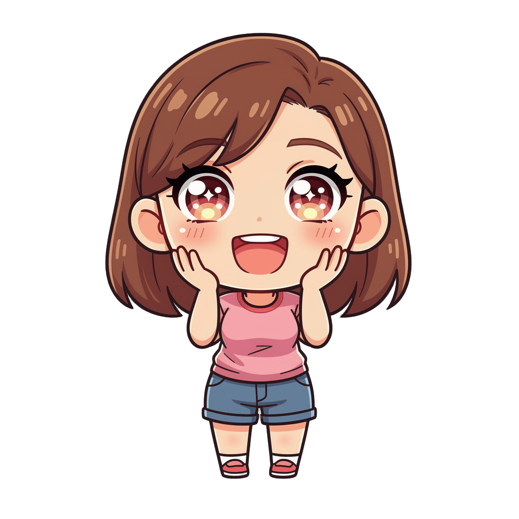 Woman Chibi Twitch emote