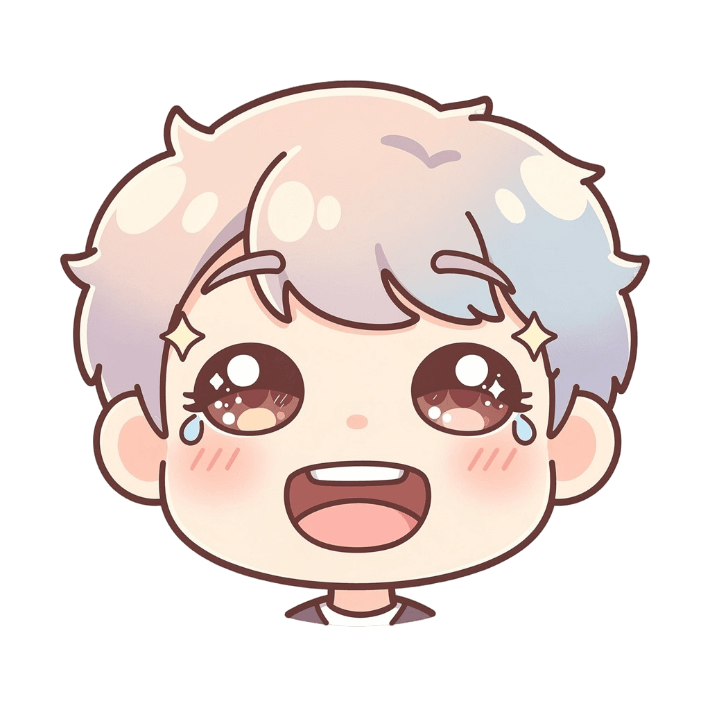 Boy — laughing Boy Twitch emote — laughing, Kawaii style