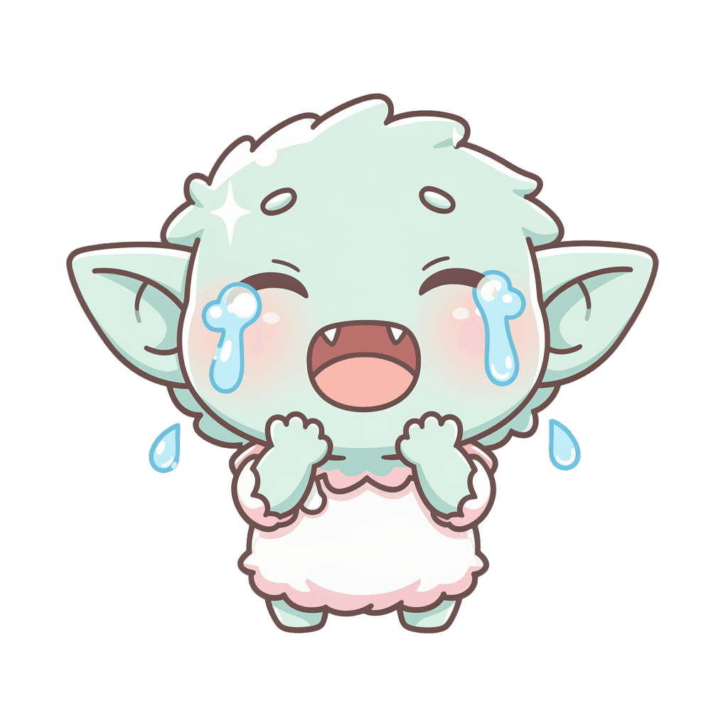 Goblin — laughing Goblin Twitch emote — laughing, Kawaii style